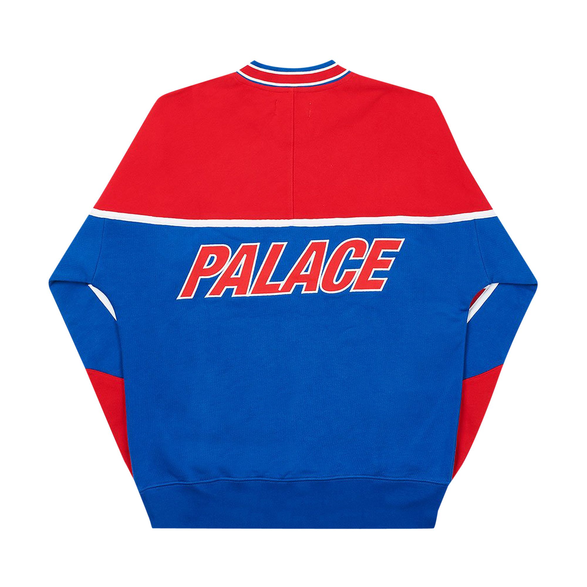 希少 黒入荷！ Buy GOAT | P19CS081 - 'Red/Blue' Crew Palazzo Palace トップス