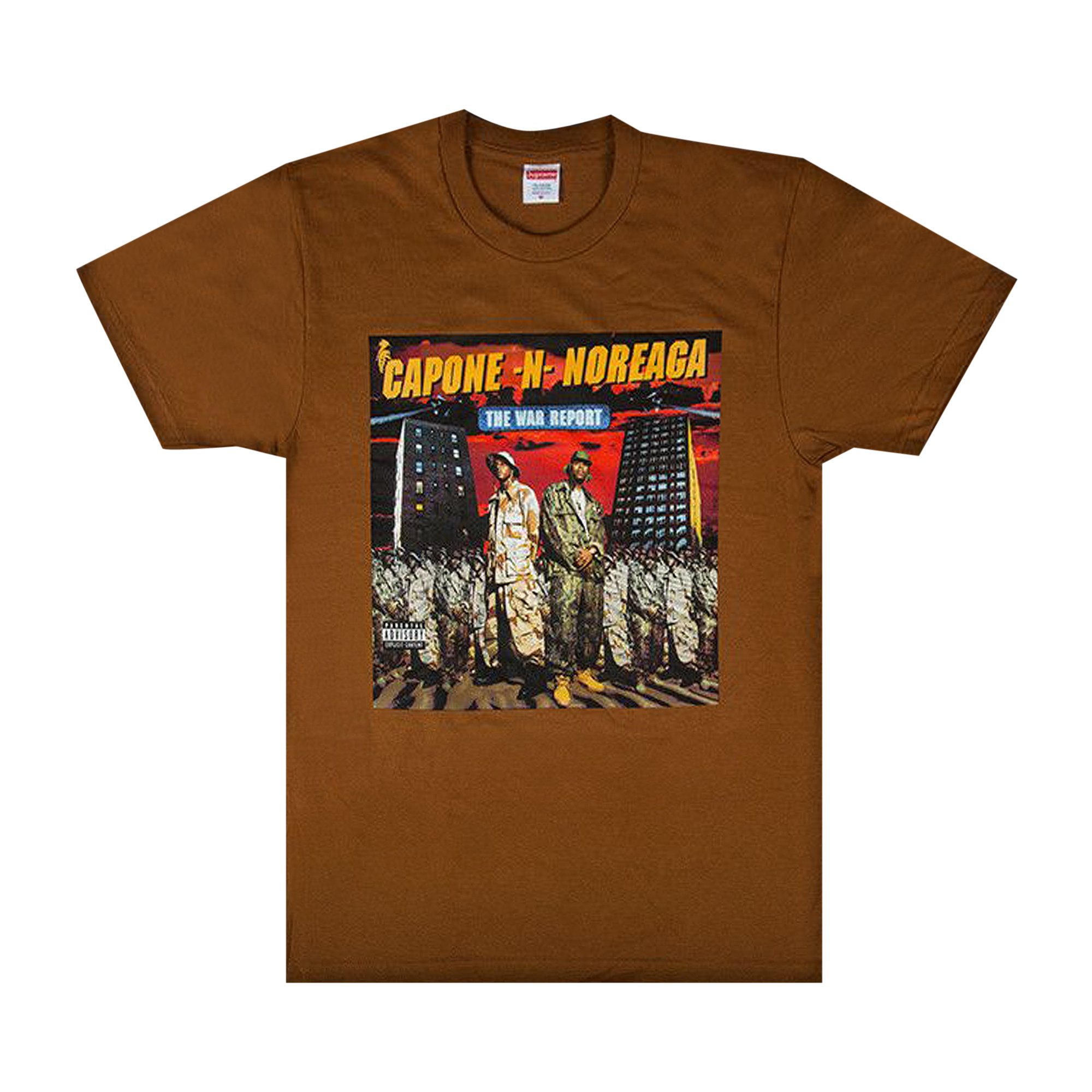 Buy Supreme The War Report T-Shirt 'Brown' - FW16T1 BROWN | GOAT