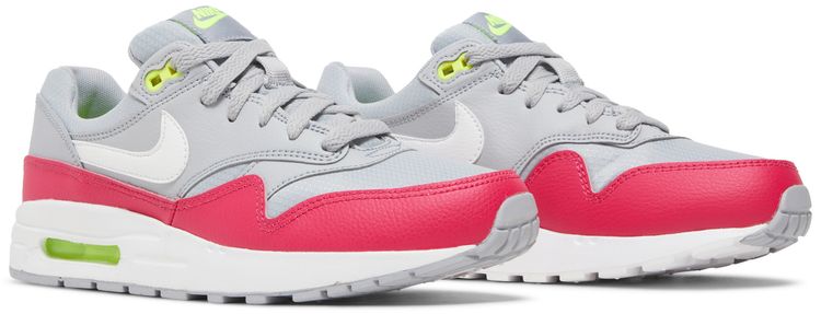 Nike Air Max 1 GS Wolf Grey Rush Pink