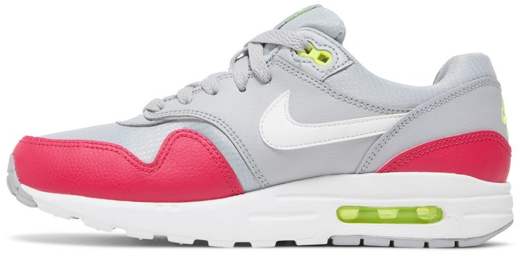 Nike Air Max 1 GS Wolf Grey Rush Pink