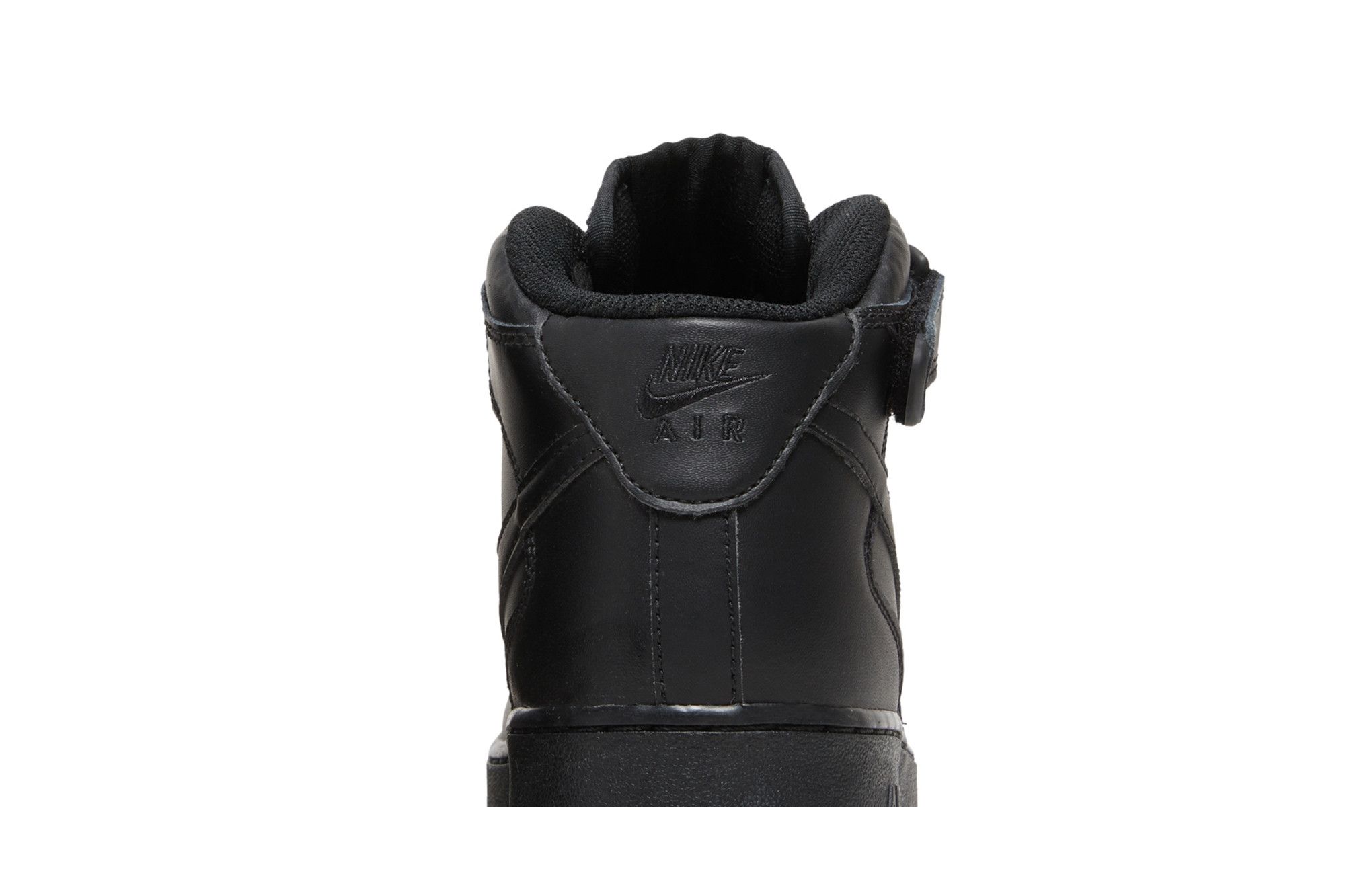 Buy Air Force 1 Mid GS 'Black' - 314195 004 | GOAT