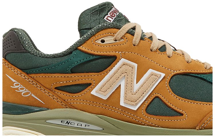 Teddy Santis x New Balance 990v3 Made in USA Tan Green