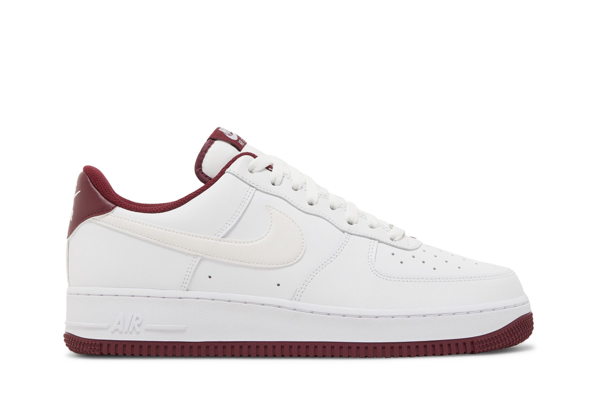 NIKE AIR FORCE 1 ホワイト バーガンディ Buy Nike Air Force 1 '07 'White Dark Beetroot' - DH7561 106 | GOAT