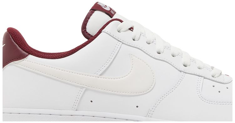 Nike Air Force 1 07 White Dark Beetroot
