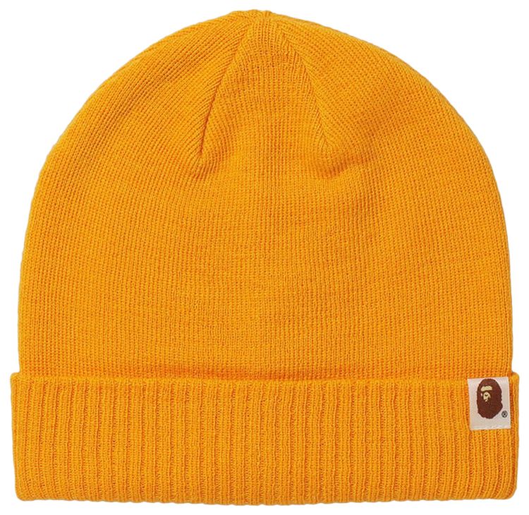 BAPE 2Way Knit Cap Yellow