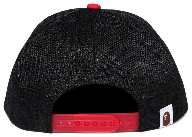 BAPE Lenticular Emblem Mesh Cap Black