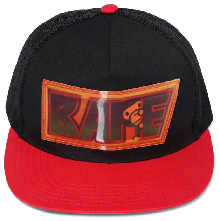 BAPE Lenticular Emblem Mesh Cap Black