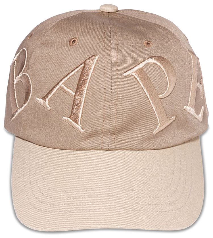 BAPE Panel Cap Beige