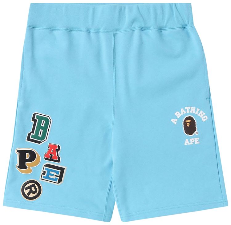 BAPE Multi Fonts Sweatshorts Sax