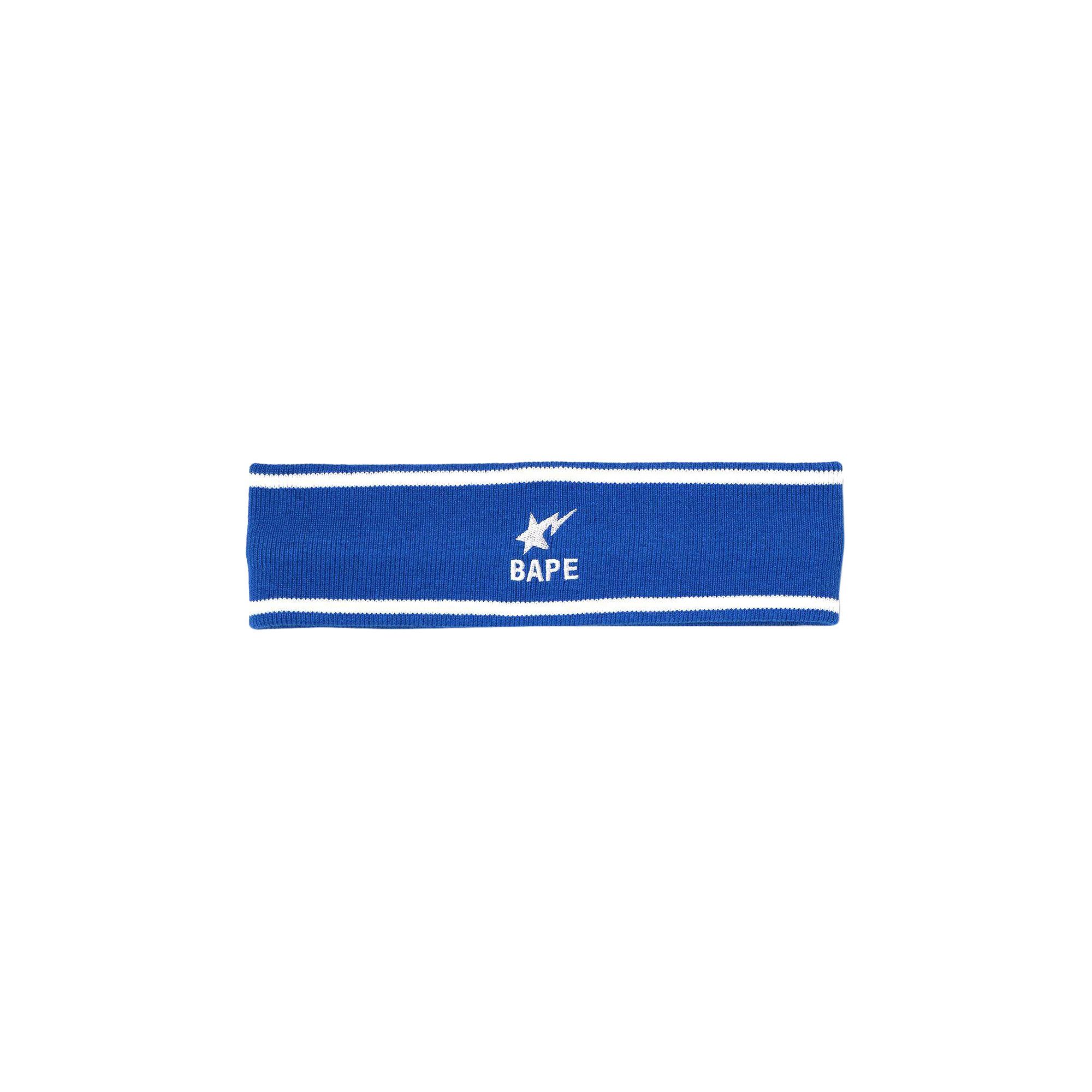 BAPE Bapesta Headband Navy