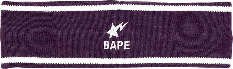 BAPE Bapesta Headband 'Purple'