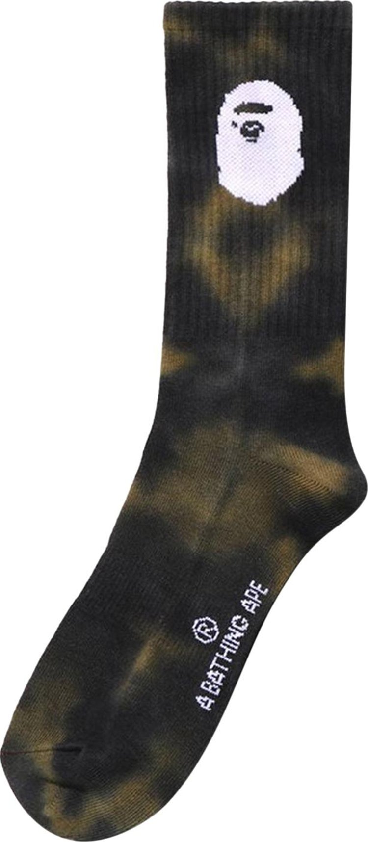 BAPE Tie Dye Socks Black