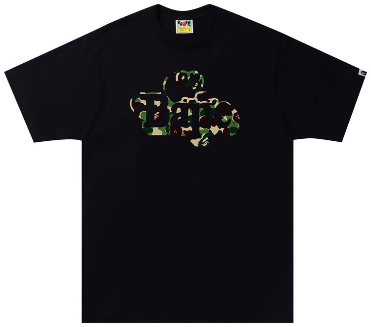 BAPE ABC Camo Milo On Tee BlackGreen