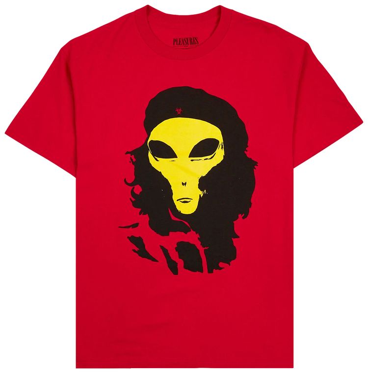 Pleasures Alien T Shirt Red