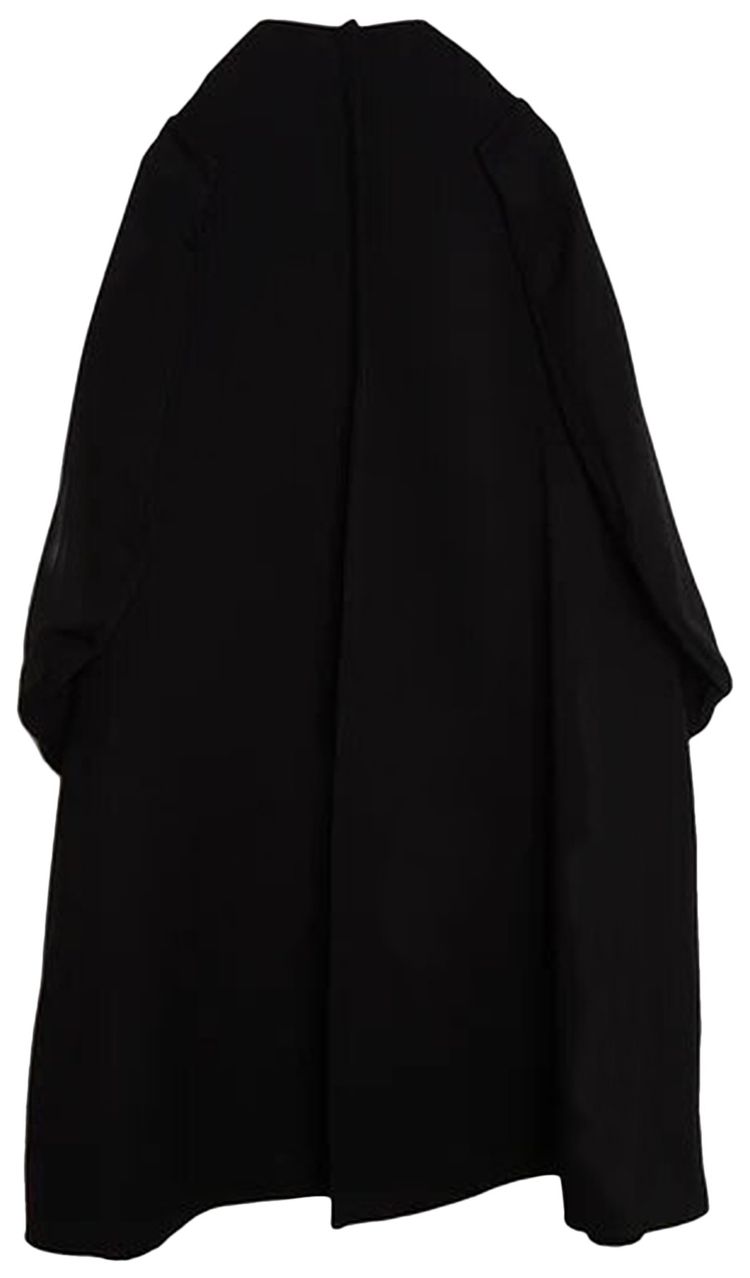 Comme des Garcons Formal Wool Doeskin Coat Black