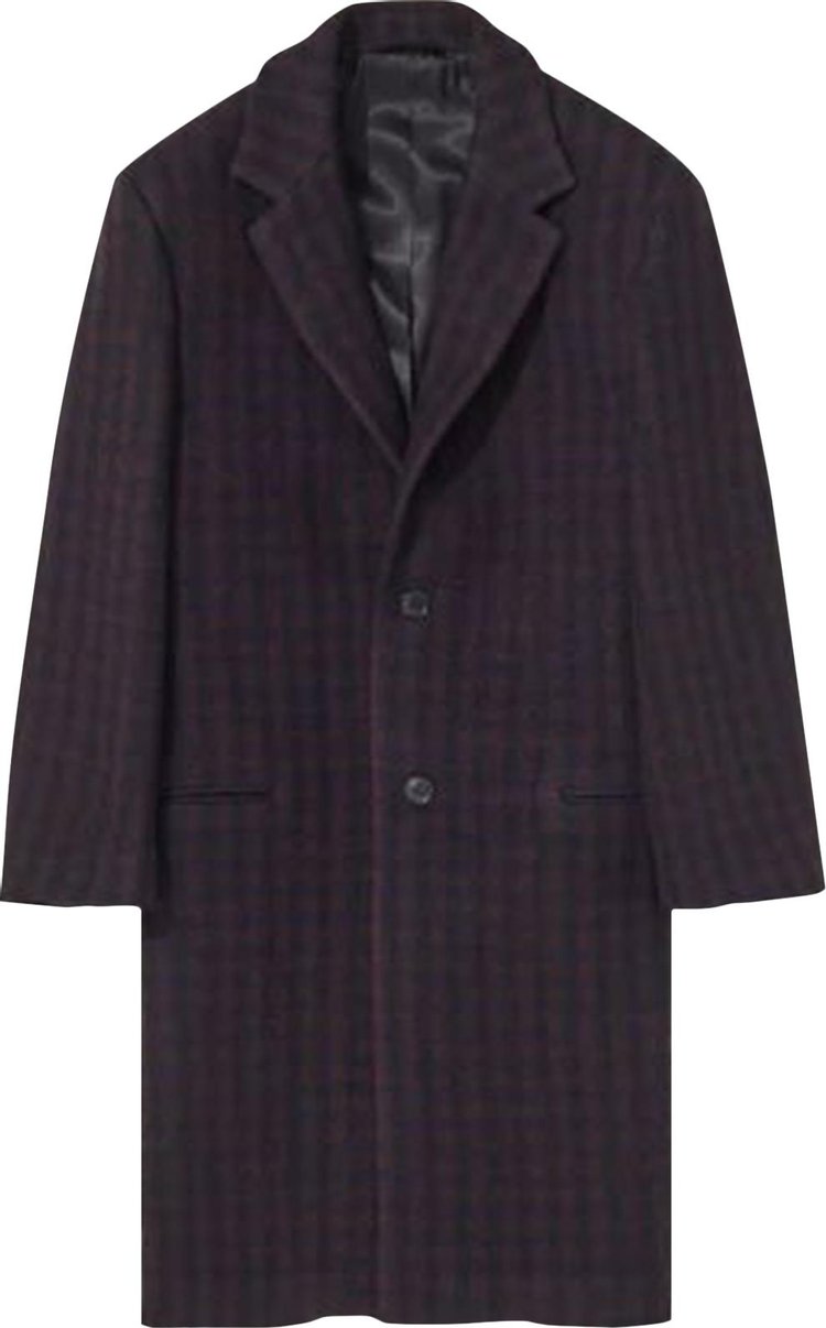 Lemaire Chesterfield Coat 'Brown/Marine'