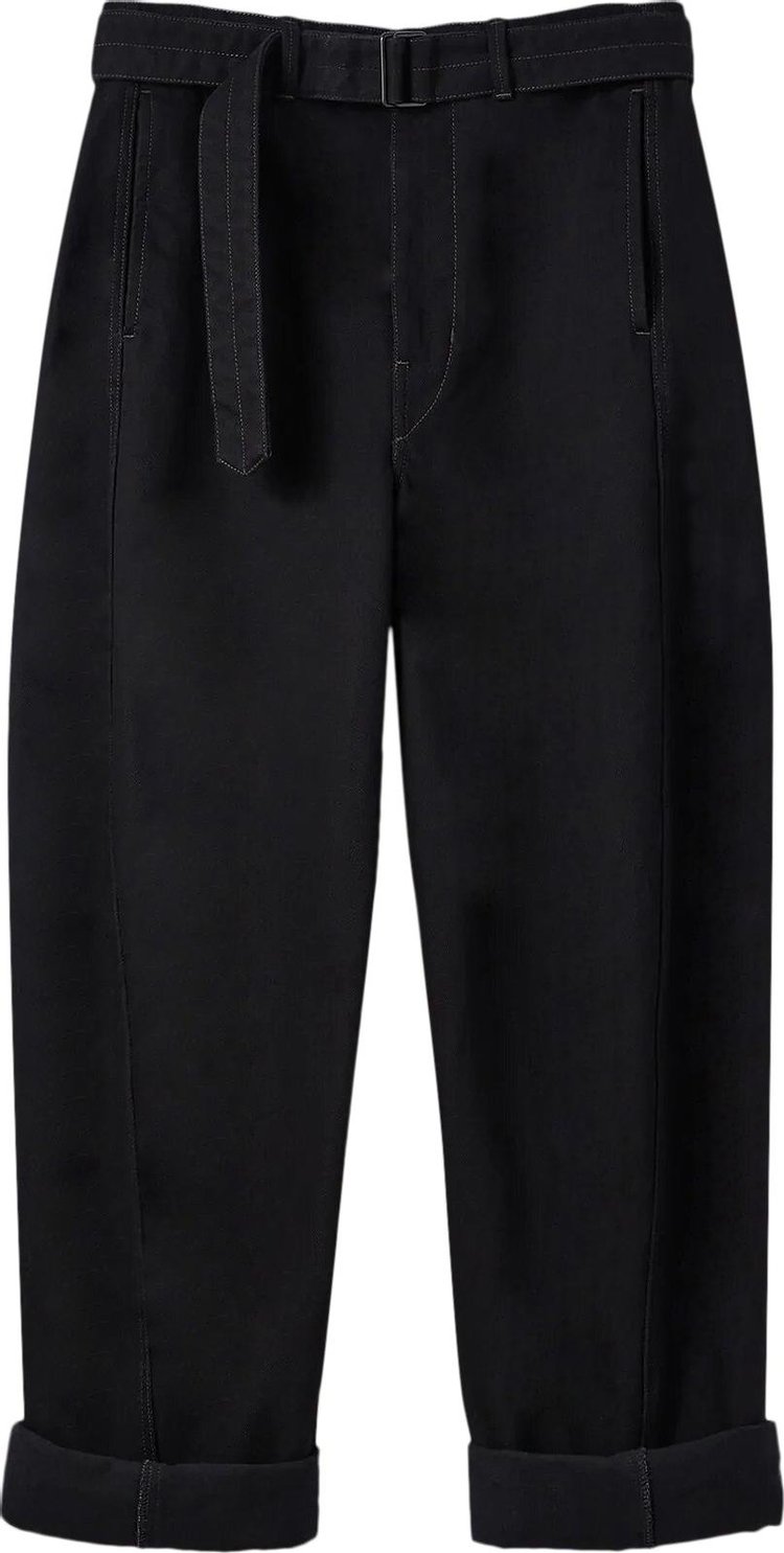 Lemaire Twisted Belted Pants 'Black'