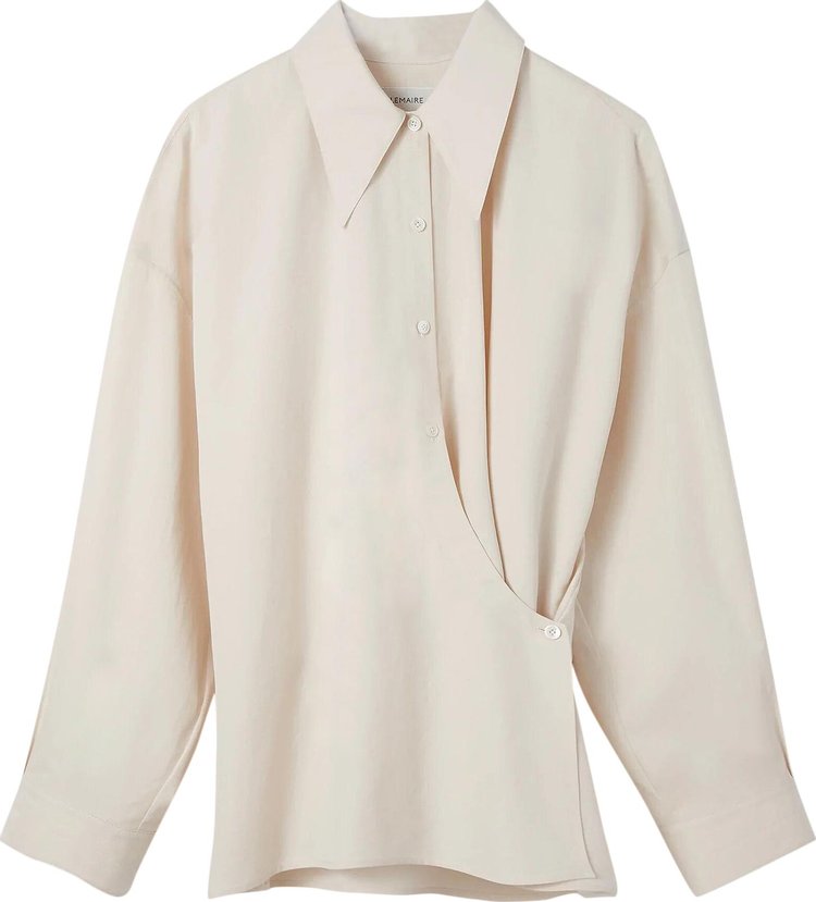 Lemaire Twisted Shirt 'Light Cream'