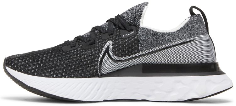 Nike Wmns React Infinity Run Flyknit Black White