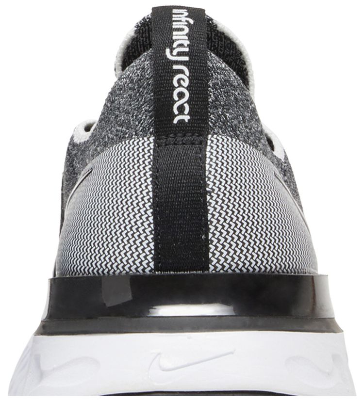 Nike Wmns React Infinity Run Flyknit Black White