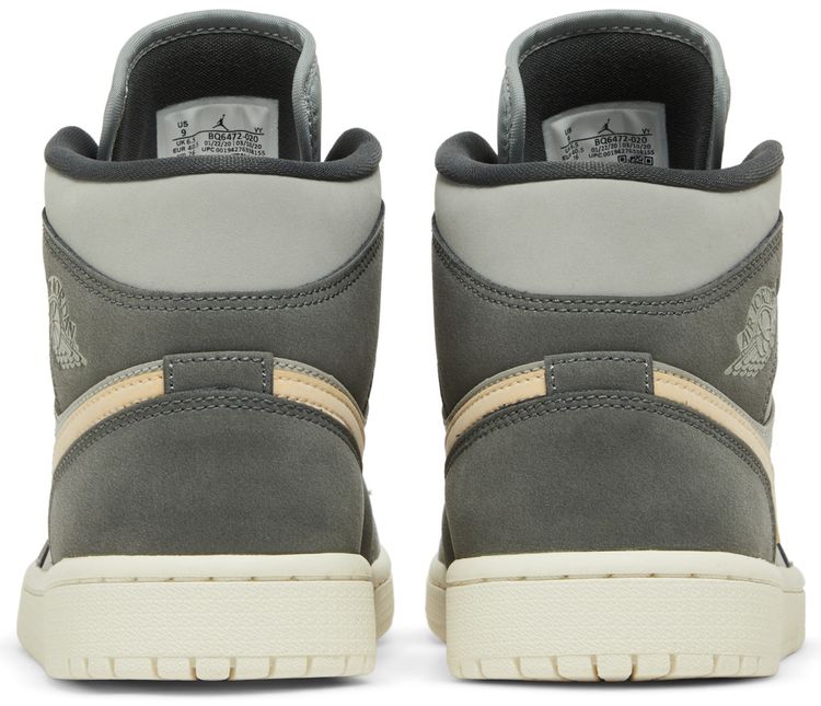 Wmns Air Jordan 1 Mid Iron Grey Onyx