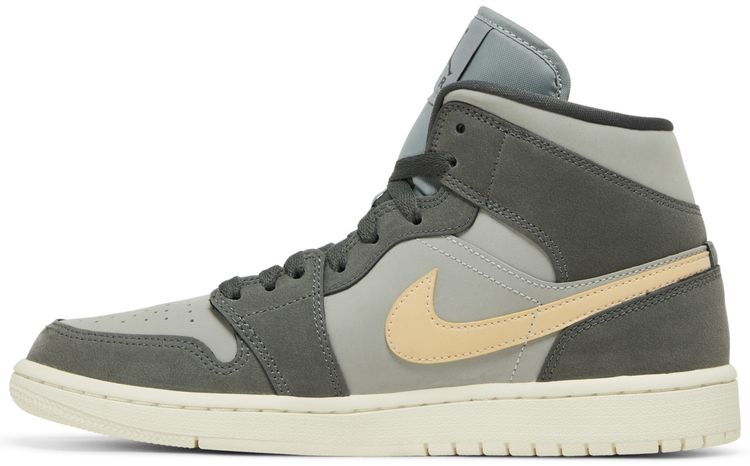 Wmns Air Jordan 1 Mid Iron Grey Onyx
