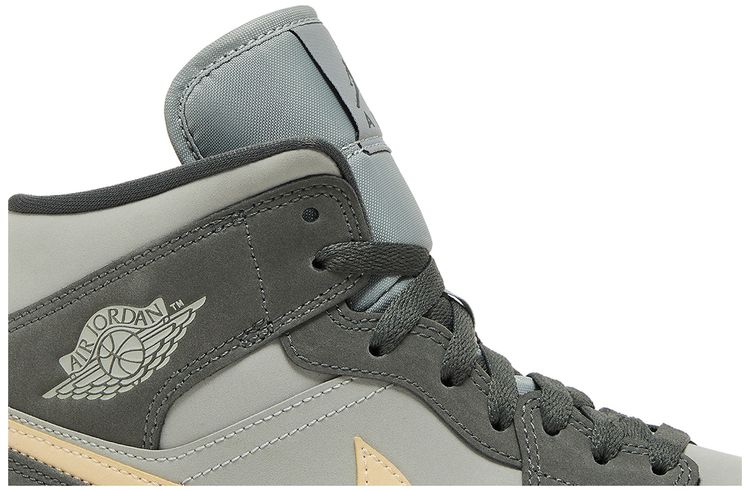 Wmns Air Jordan 1 Mid Iron Grey Onyx