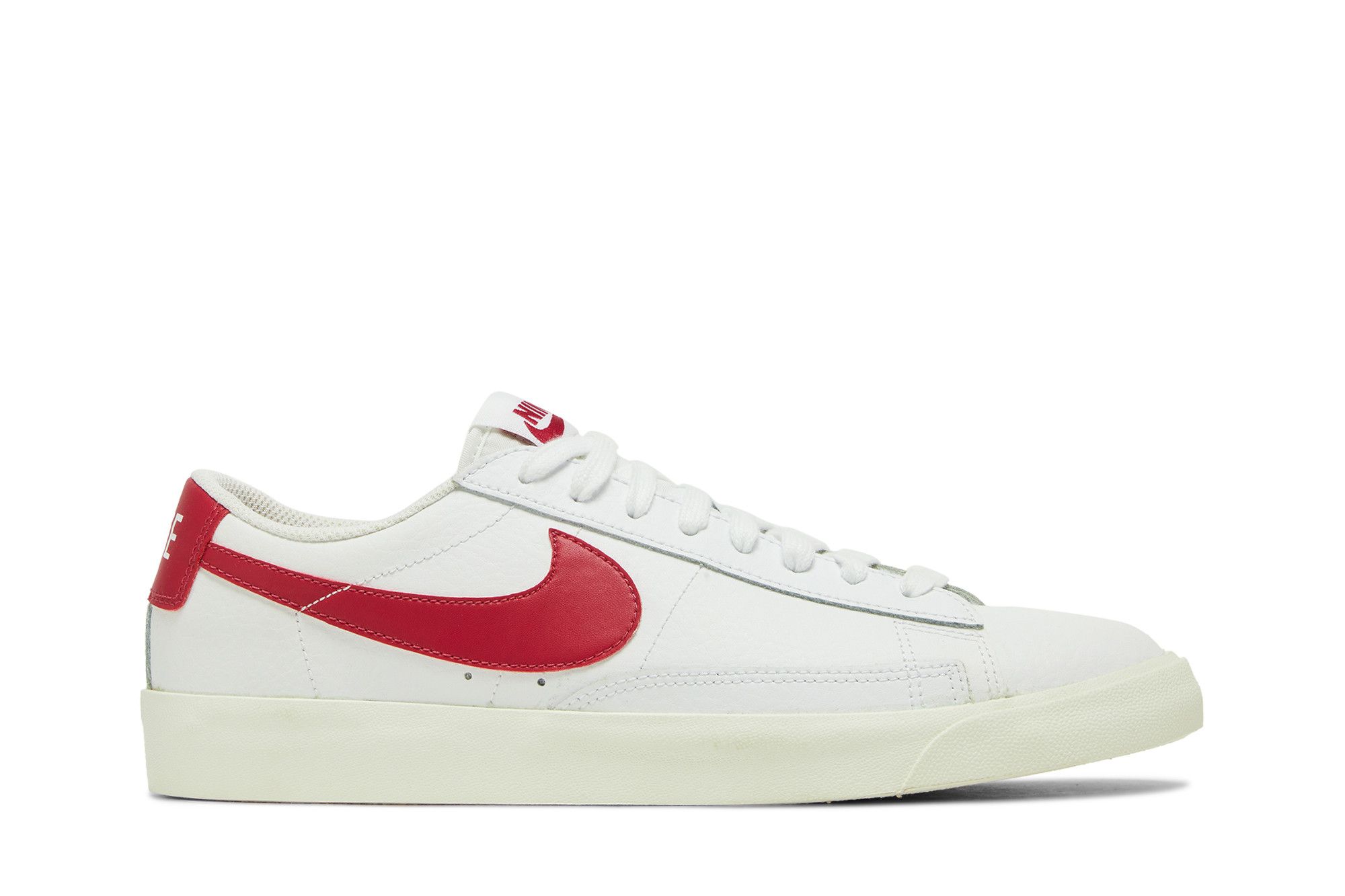 Blazer low white and red sales