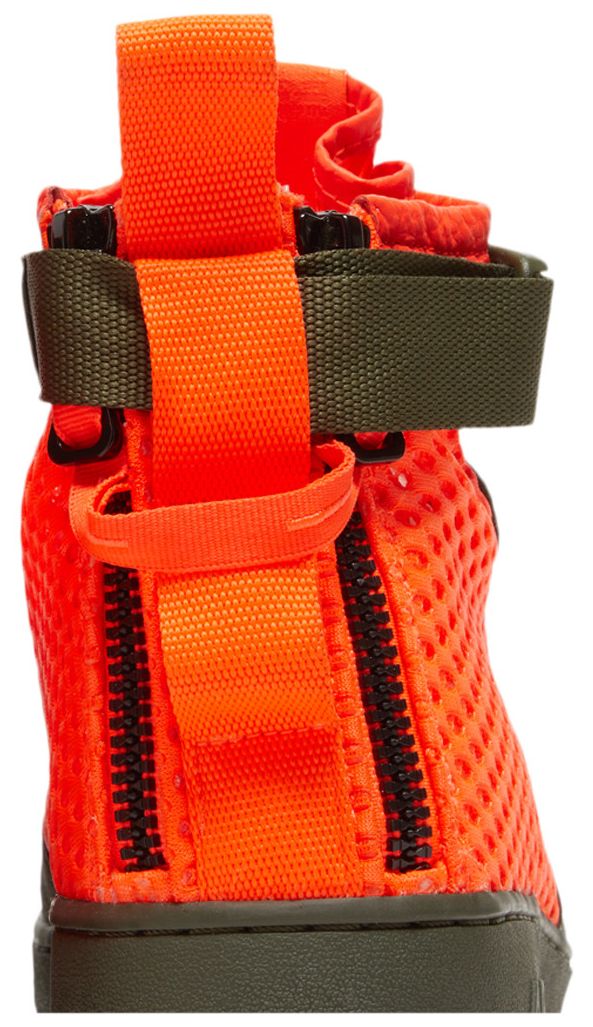 Nike SF Air Force 1 Mid QS Cargo Khaki Crimson