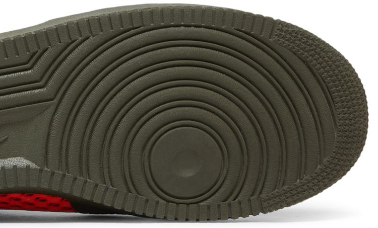 Nike SF Air Force 1 Mid QS Cargo Khaki Crimson