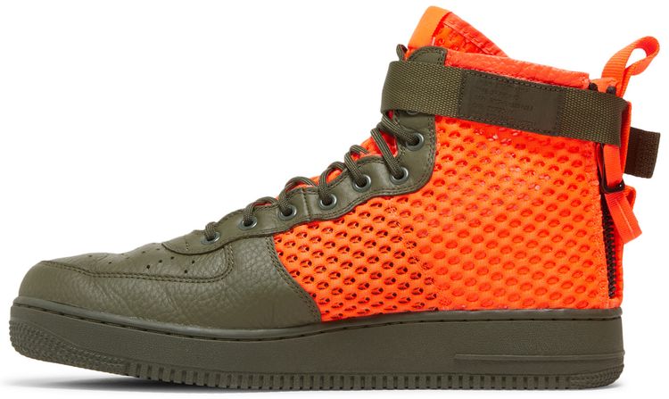 Nike SF Air Force 1 Mid QS Cargo Khaki Crimson