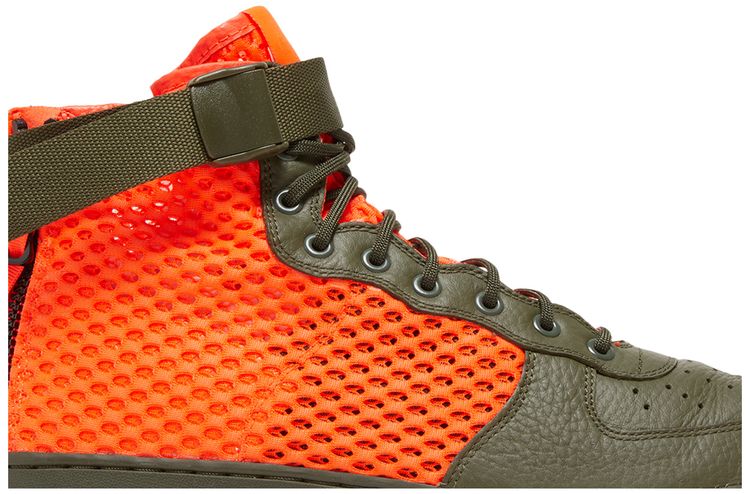 Nike SF Air Force 1 Mid QS Cargo Khaki Crimson