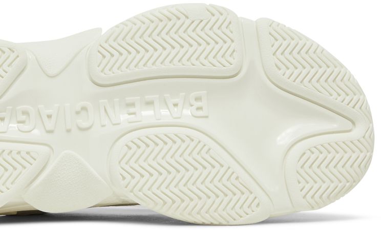 Balenciaga Triple S Sneaker Allover Logo   White Multi
