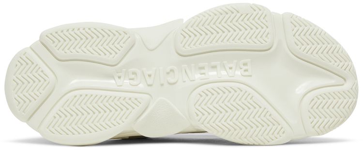 Balenciaga Triple S Sneaker Allover Logo   White Multi