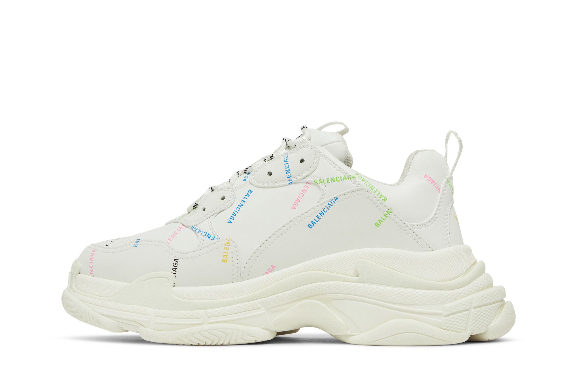 Buy Balenciaga Triple S Sneaker 'Allover Logo - White Multi