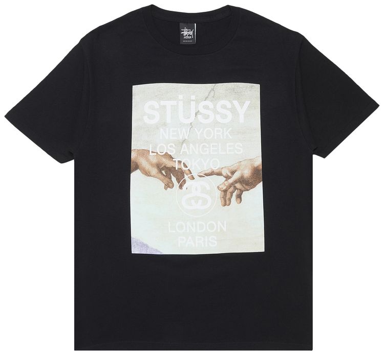 Stussy Creation World Tour Tee Black