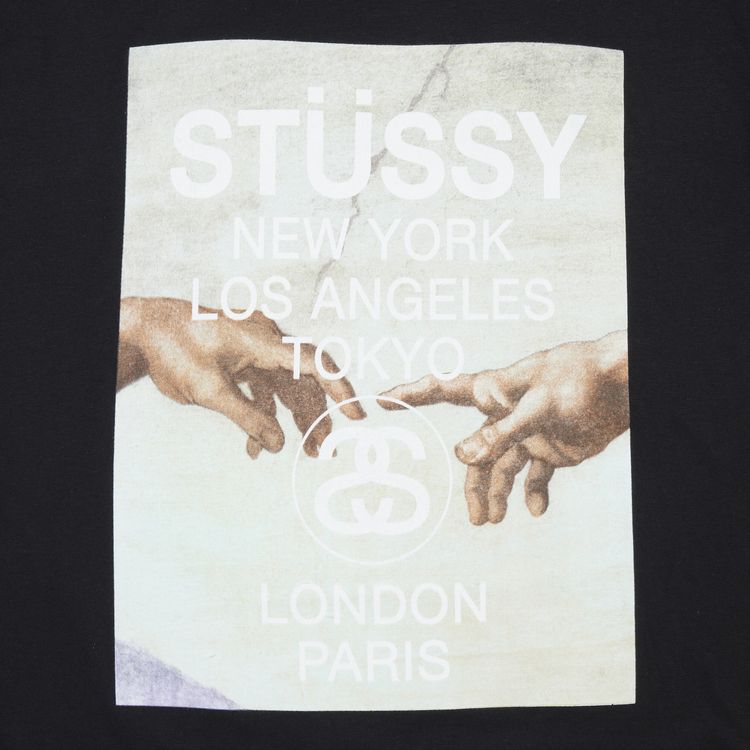 Stussy Creation World Tour Tee Black