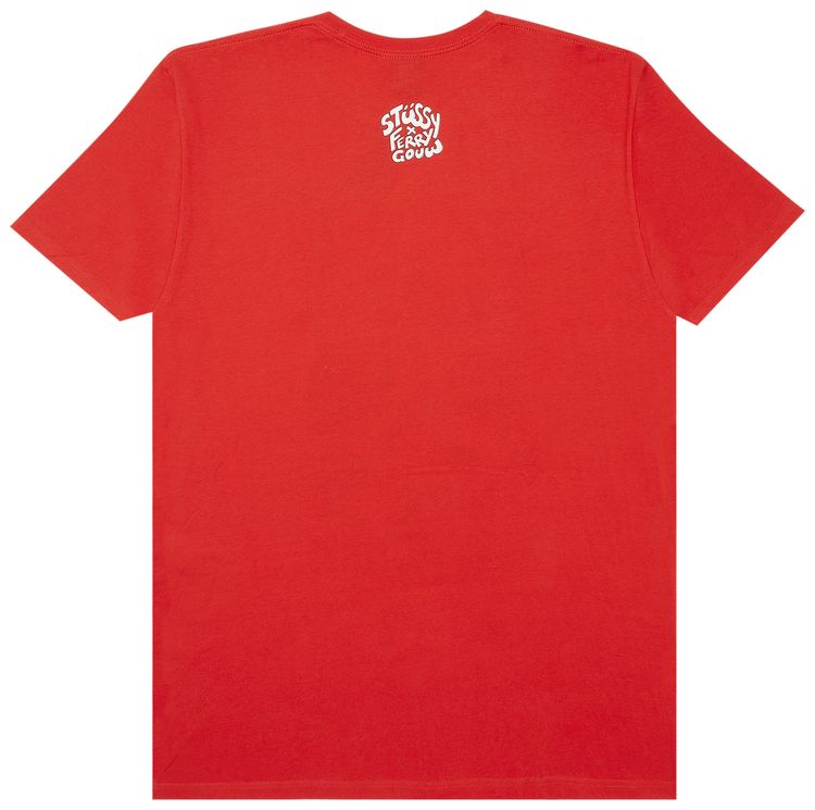 Stussy Positive Vibration Tee Dark Red