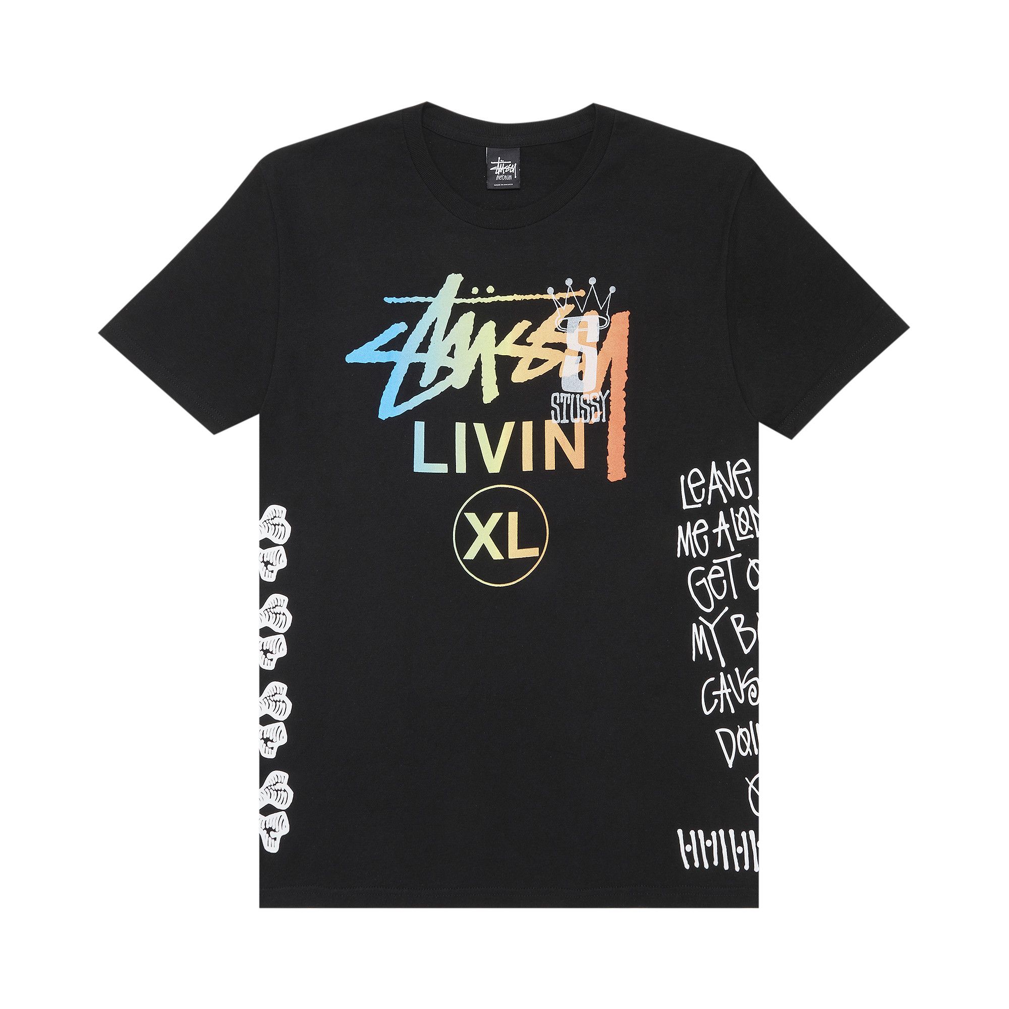 Buy Stussy Livin' XL Dog Tee 'Black' - 0535 100000103LXLDT