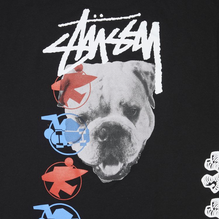 Stussy Livin XL Dog Tee Black