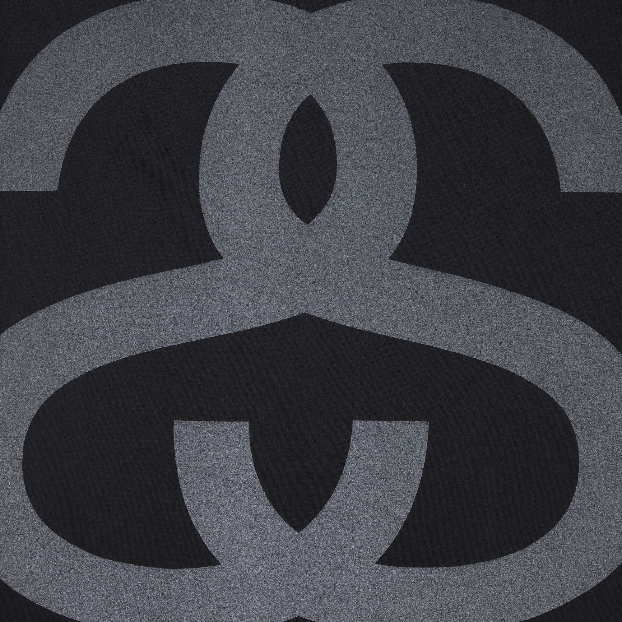 Buy Stussy Big Link Tee 'Black' - 1903638 BLAC | GOAT