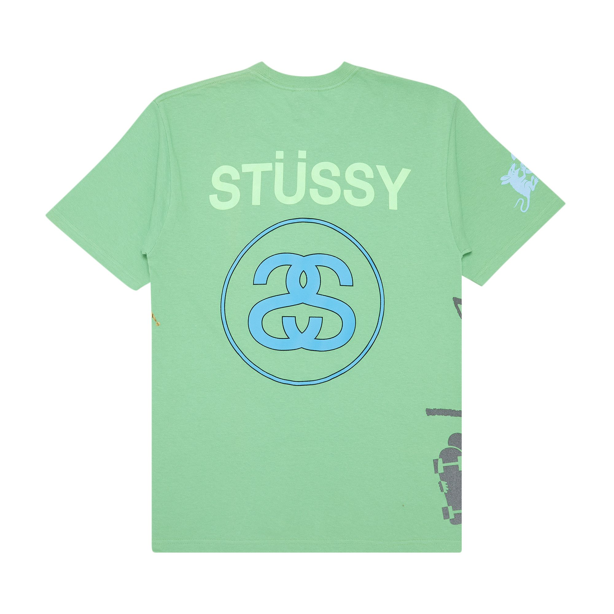 ★関税込★STUSSY★STAR SCRIPT TEE★Tシャツ★GREEN Buy Stussy Script Tee 'Green' - 0535 100000103ST GREE | GOAT NL