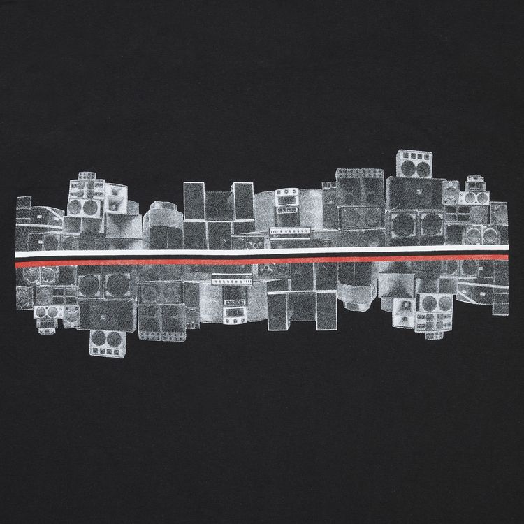Stussy Speaker Line Tee Black