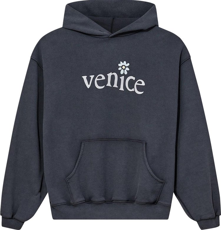 ERL Venice Fleece Hoodie 'Black'