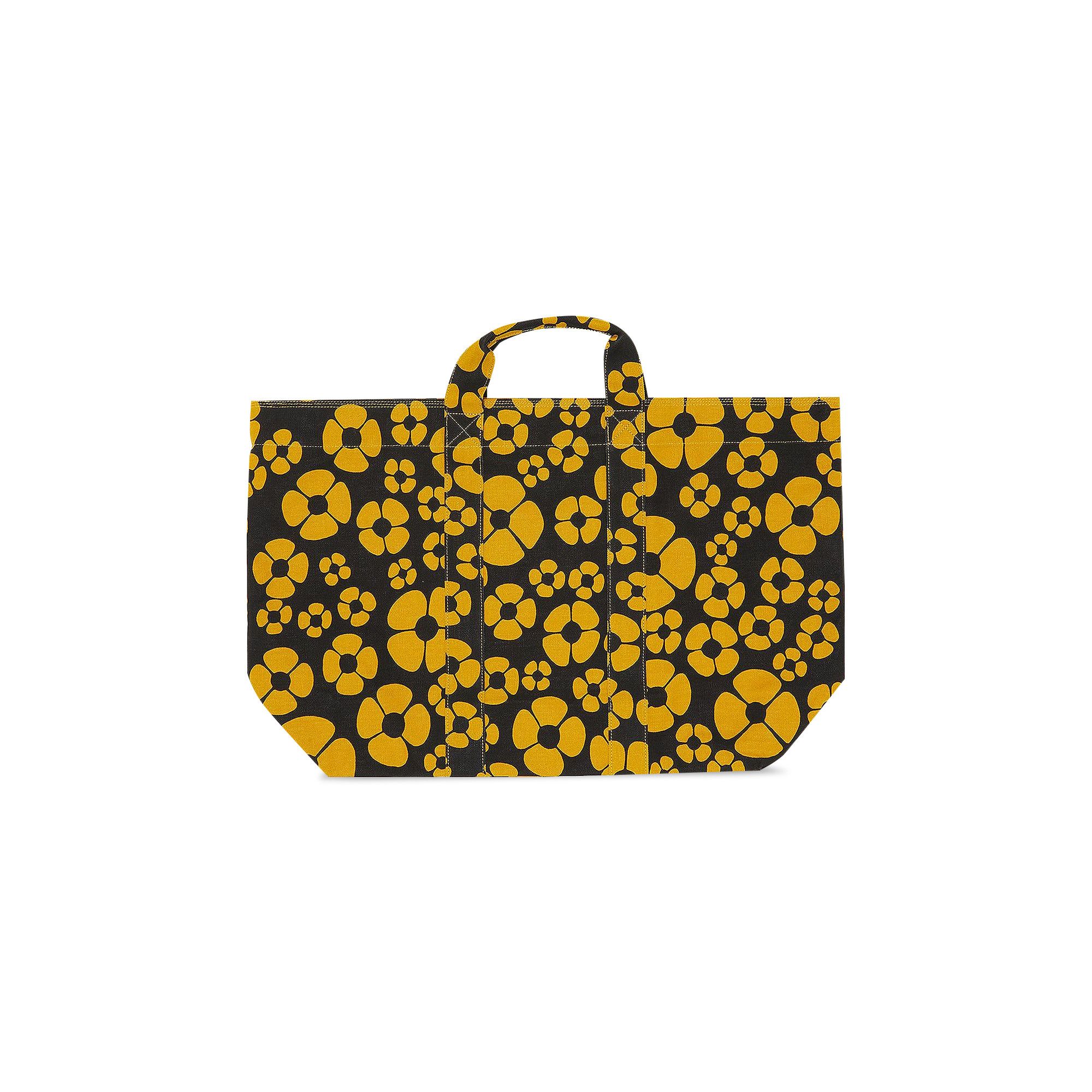 Buy Marni x Carhartt WIP Tote Bag 'Black/Sun' - SHMQ0050U0 P4927