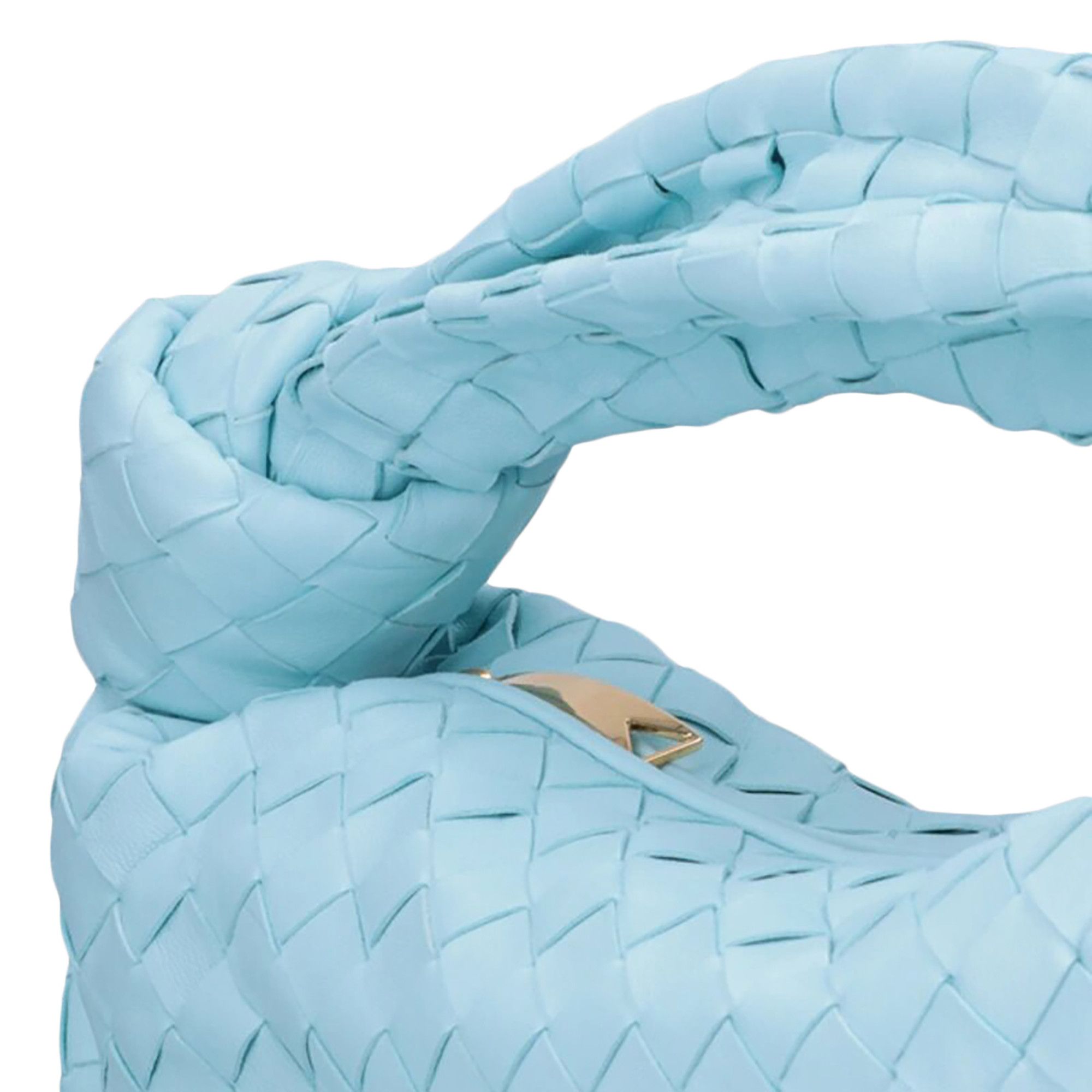 Buy Bottega Veneta Teen Jodie Mini Bag 'Pale Blue/Gold