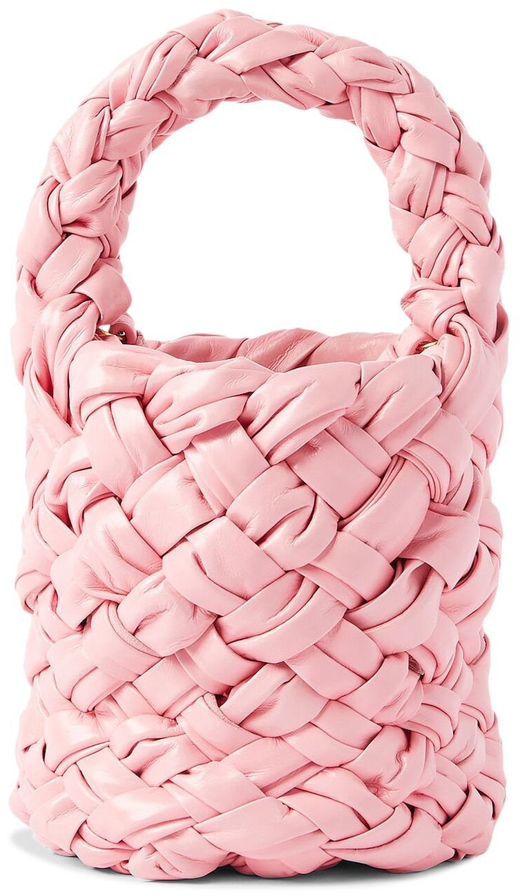 Bottega Veneta Mini Kalimero Bucket Bag RibbonBrass