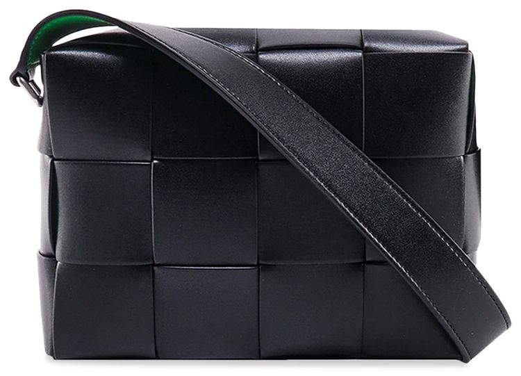 Bottega Veneta Small Cassette Camera Bag BlackParakeet