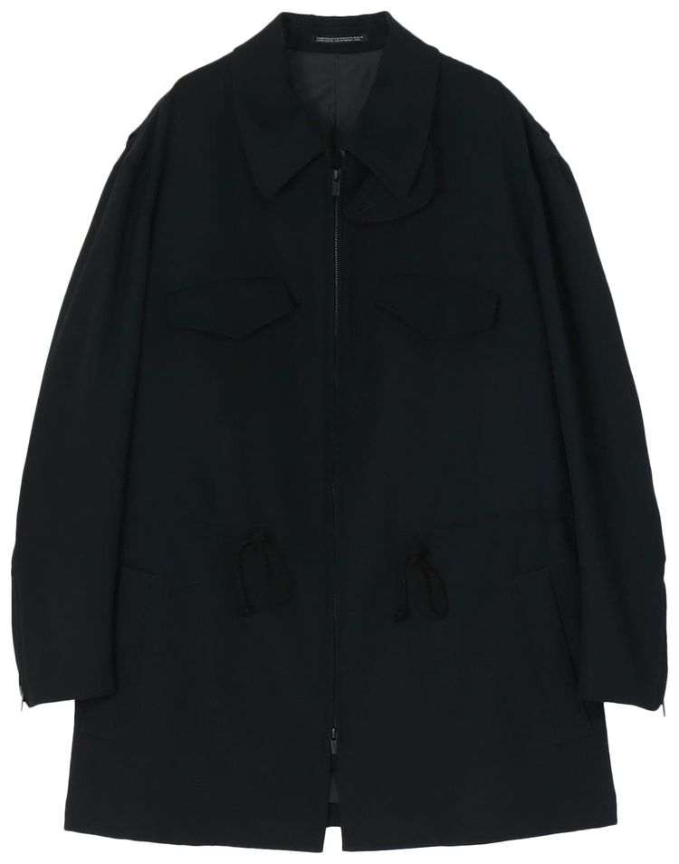 Yohji Yamamoto Pour Homme Waist String Blouson Black