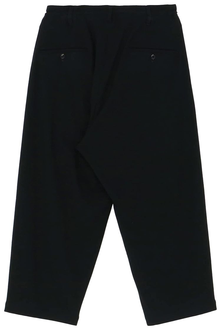 Yohji Yamamoto Pour Homme M 1 Tuck Pants Black